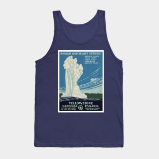 Vintage Yellowstone National Park Old Faithful Tank Top